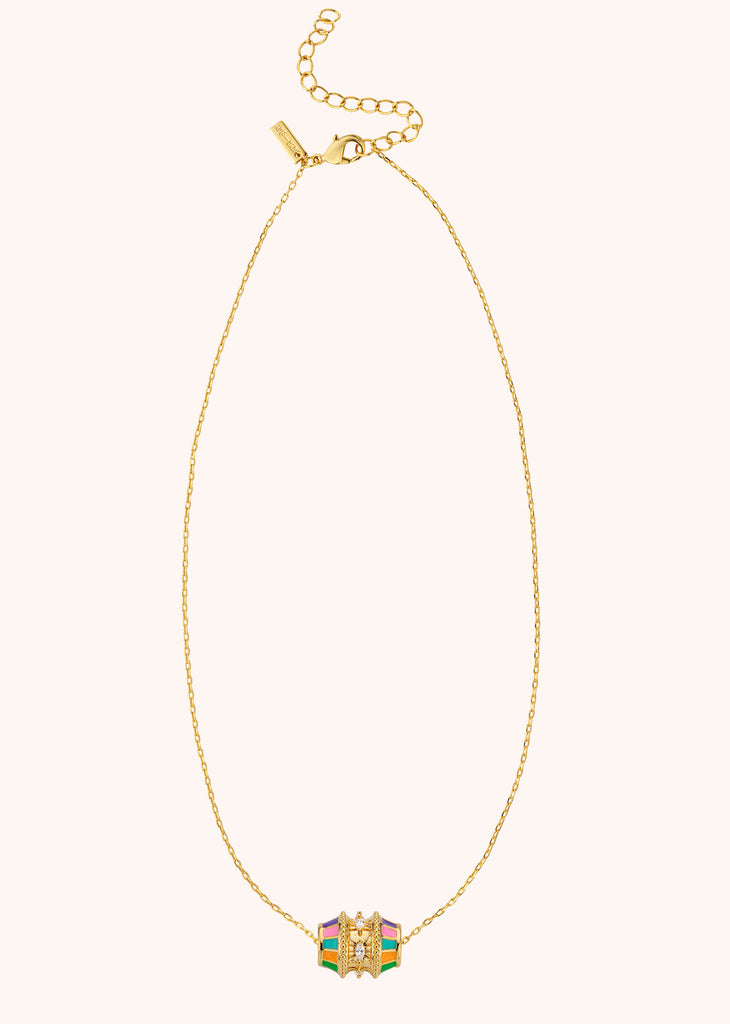 TALISMAN RAINBOW NECKLACE 24-carat fine gold plating