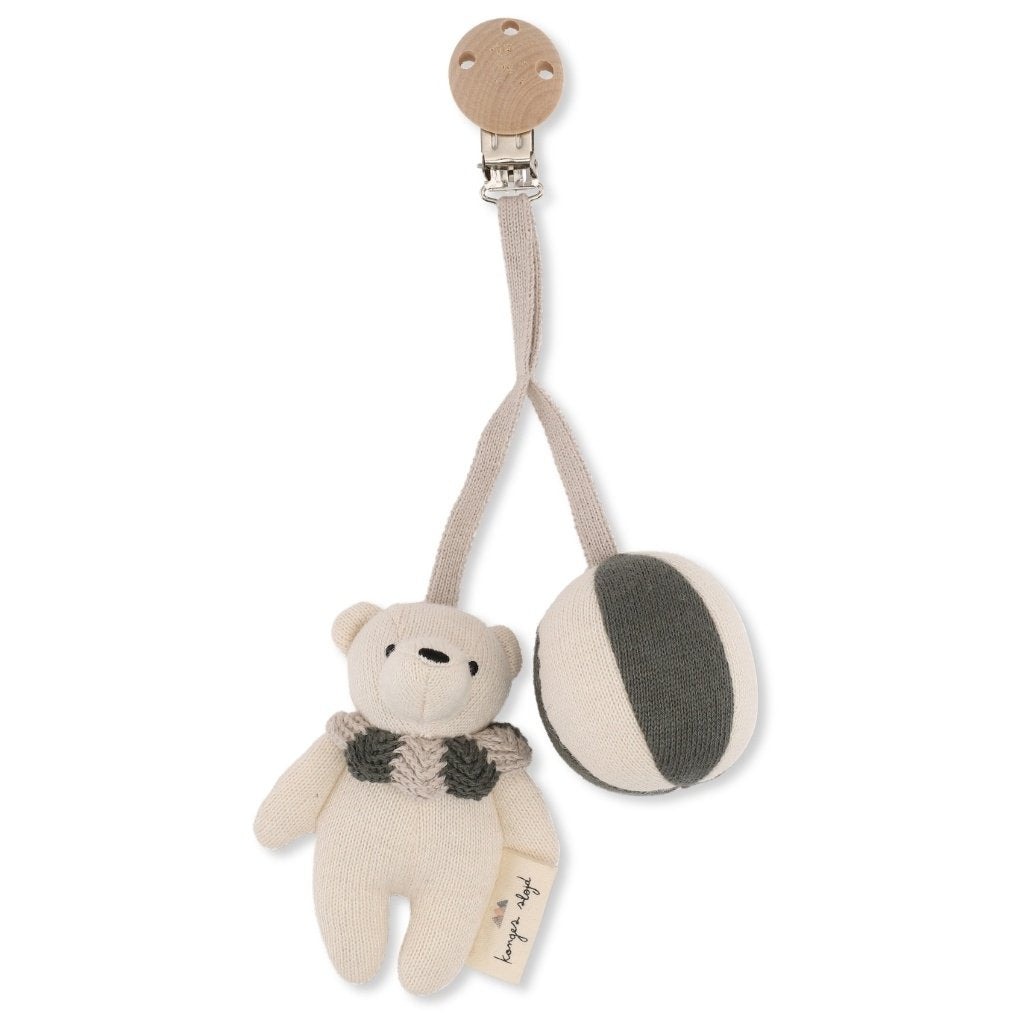 ORGANIC COTTON BEAR MOBILE TOY