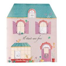 COLORING BOOK AND STICKERS "IL ETAIT UNE FOIS"