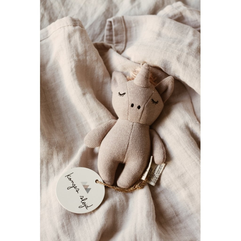 ORGANIC COTTON SOFT TOY UNICORN