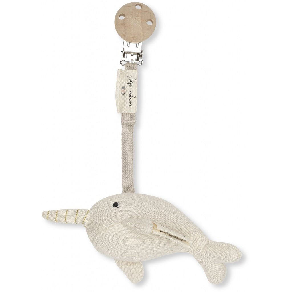 ORGANIC COTTON NARWHALE MOBILE TOY