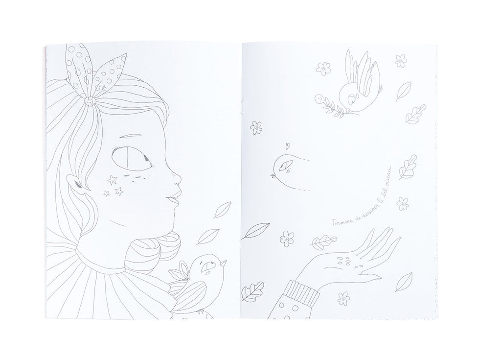 COLORING BOOK "LES PARISIENNES"