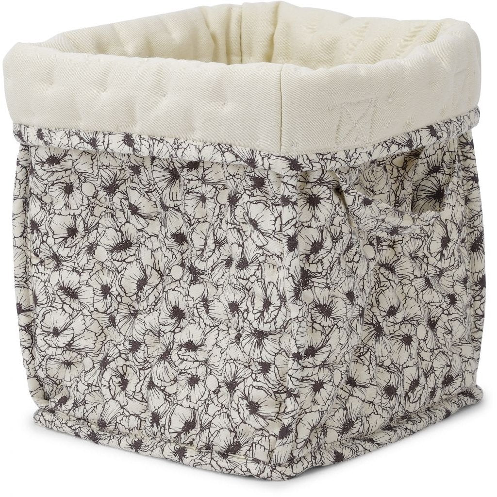 ORGANIC COTTON QUILTED STORAGE BOX