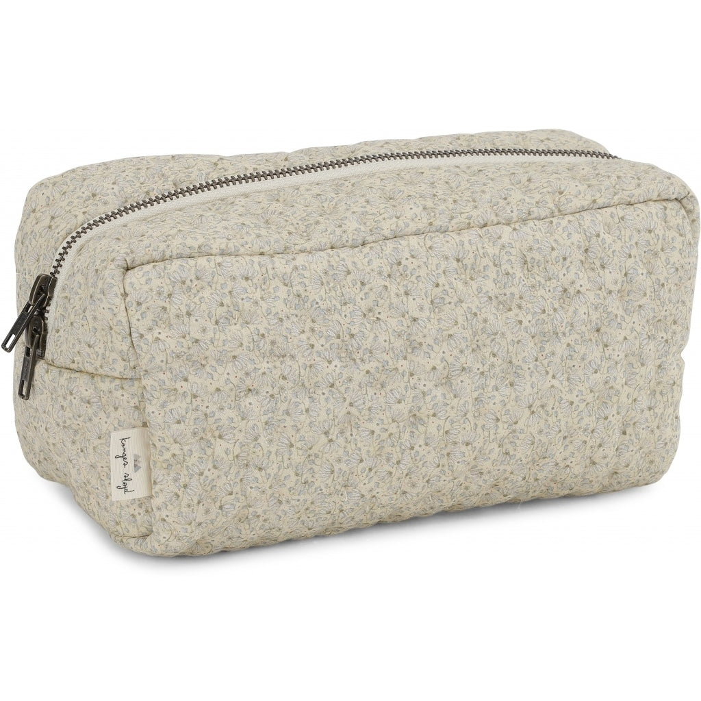 ORGANIC COTTON QUILTED TOILETRY BAG Melodie